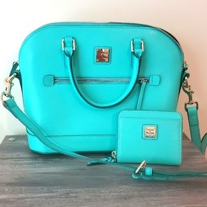 Dooney and Bourke Satchel and matching Wallet